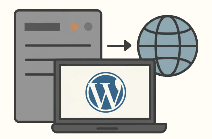 自分のPCの中に作った仮想サーバー